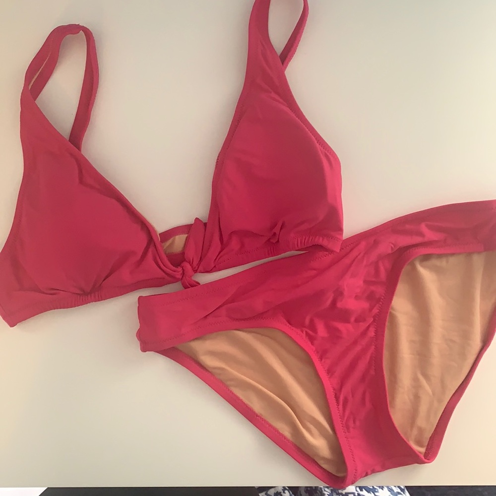 J. Crew Magenta Bikini
